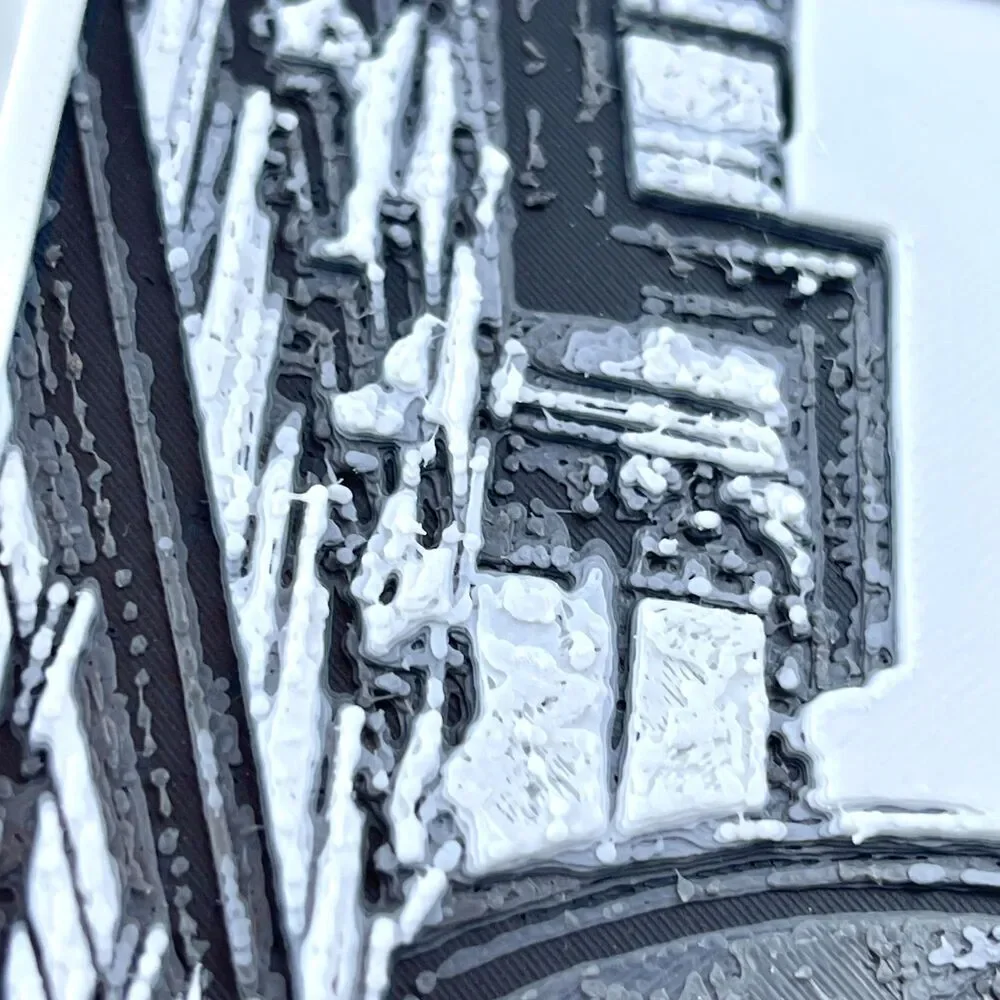 London Wall Art, 3D Printed Wall Art, Telephone Booth, Big Ben, City Scape Art - Picture 9 of 10